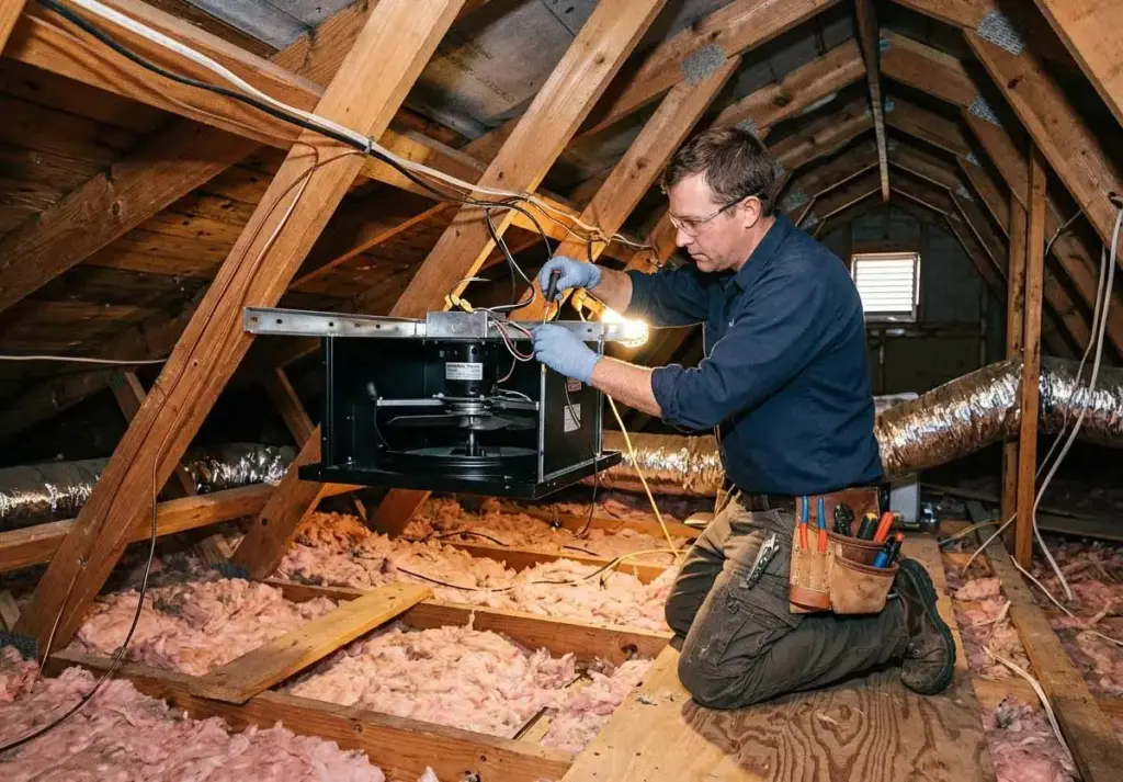 Attic Fan Installation in Phoenix, AZ